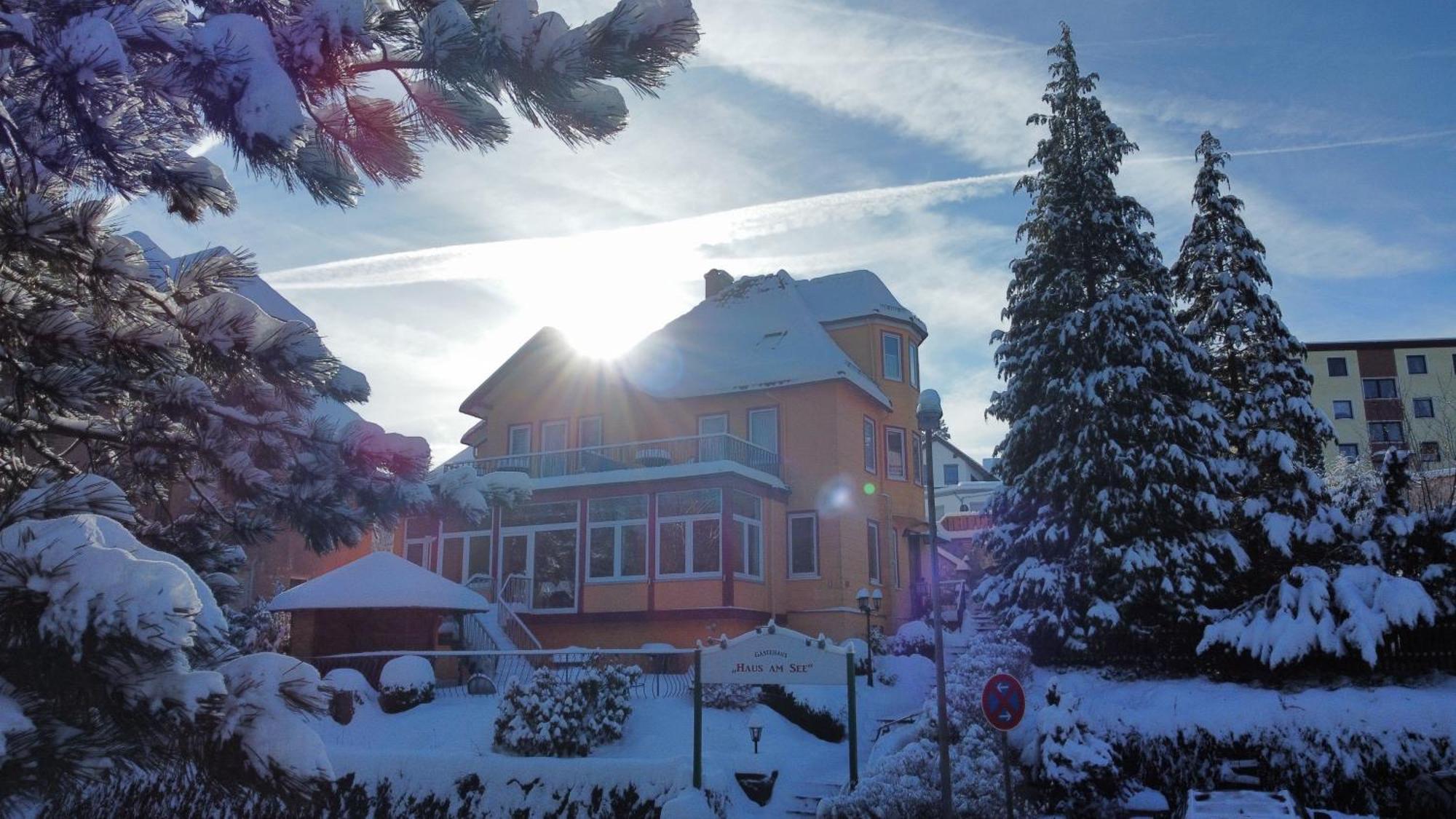 Haus am See Bad Sachsa Exterior foto