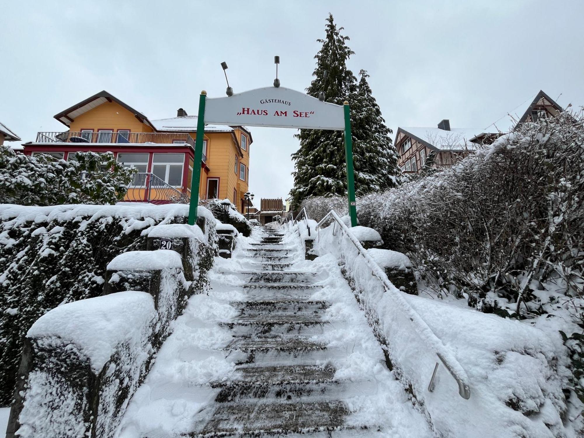 Haus am See Bad Sachsa Exterior foto
